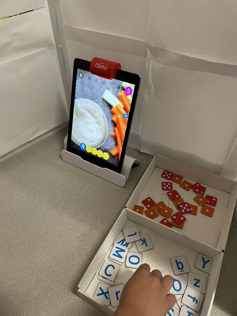 Cariann Zeitman (@czeitman) on Twitter photo Spelling words with Osmo. <a href="/BISD_ITech/">BISD ITech</a> #BISD_DLD Spelling words with Osmo. <a href="/BISD_ITech/">BISD ITech</a> #BISD_DLD