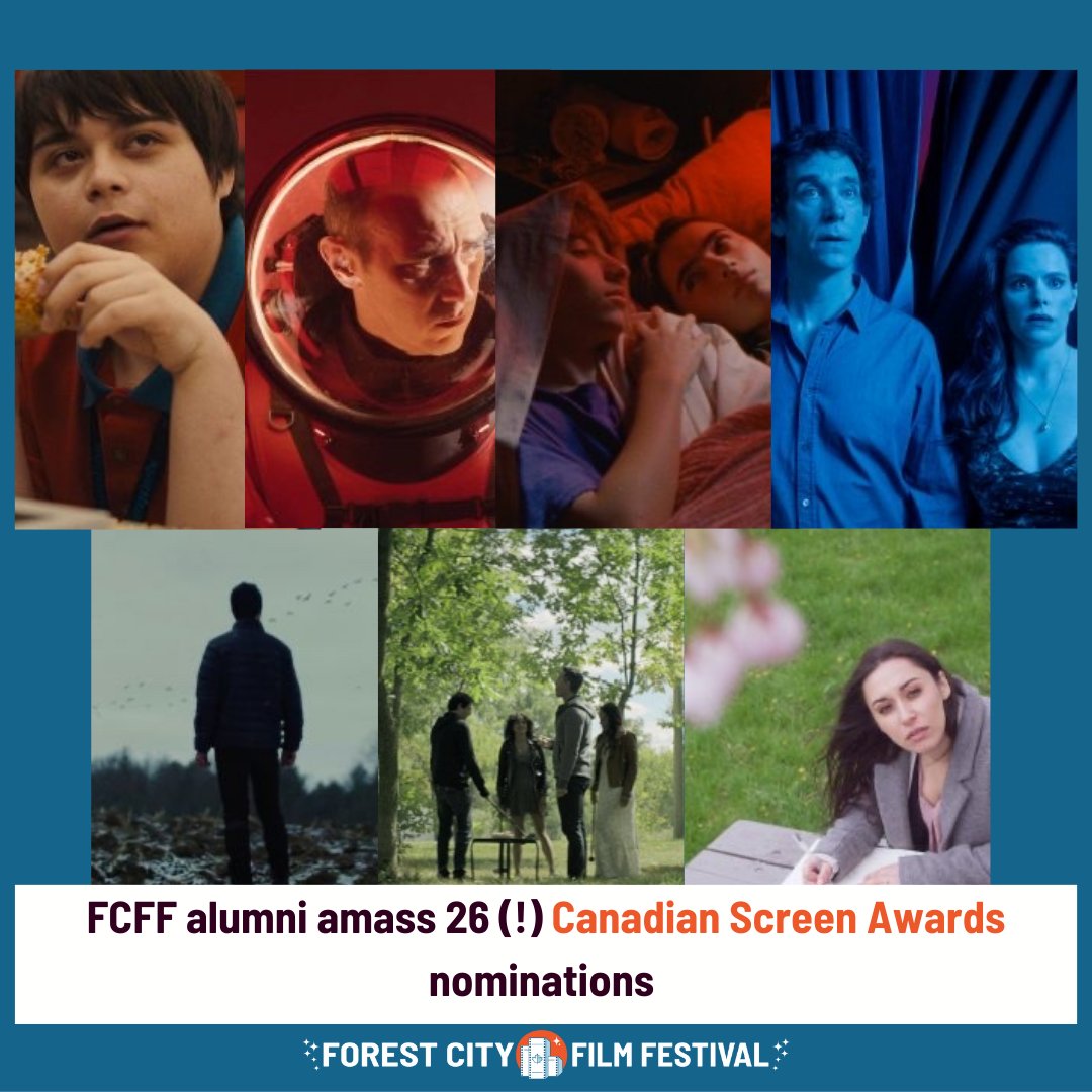 Congratualtions to all #CdnScreenAwards nominees, especially to the #FCFF alumni who got their nods: VIKING, FALCON LAKE, TEHRANTO, ASHGROVE, THE END OF SEX, I LIKE MOVIES and WOLVES. Check all nominees: academy.ca/nominees. #CanadianFilm #CanadianFilmIndustry #SWOntFilm