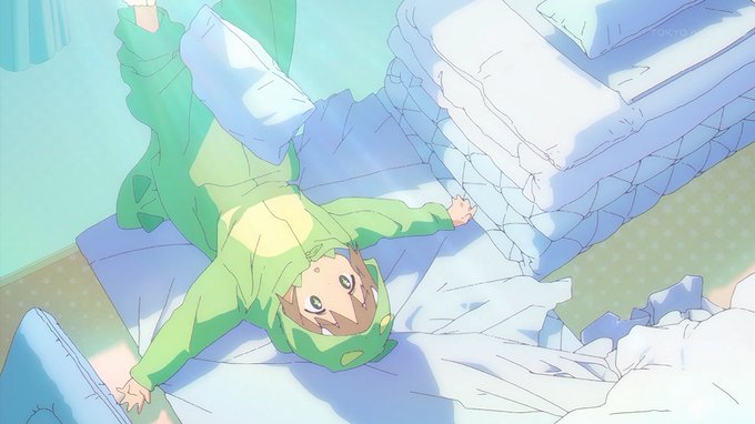 寝相わるすぎ! #onimai #おにまい 