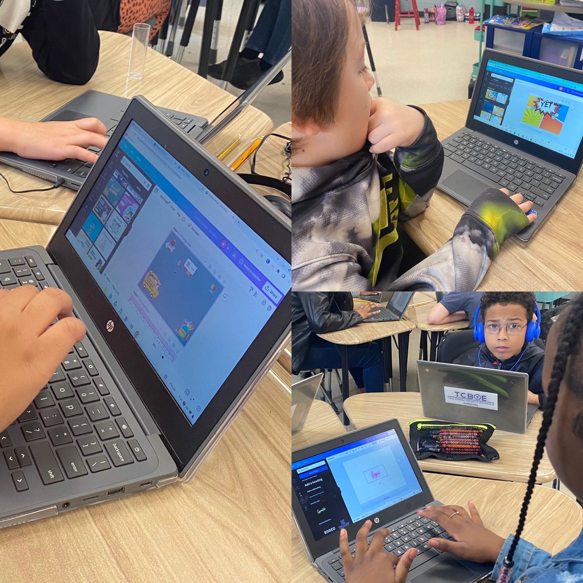#DLDay is underway! <a href="/canva/">Canva</a> <a href="/SycamoreElem/">Sycamore Elementary</a> #limitless <a href="/TCBOE/">Talladega Co Schools</a>