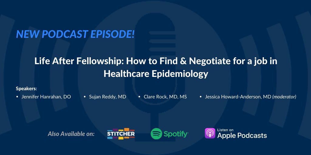 ⭐NEW PODCAST SERIES🎧
Tune into the first episode of the Leadership &amp; Management series! Our speakers discuss common issues &amp; questions that arise when looking for your first job in #HealthcareEpi. <a href="/ClareRock1/">Clare Rock MD MS</a> <a href="/JessH_A/">Jess Howard-Anderson</a> on.soundcloud.com/HKmaL