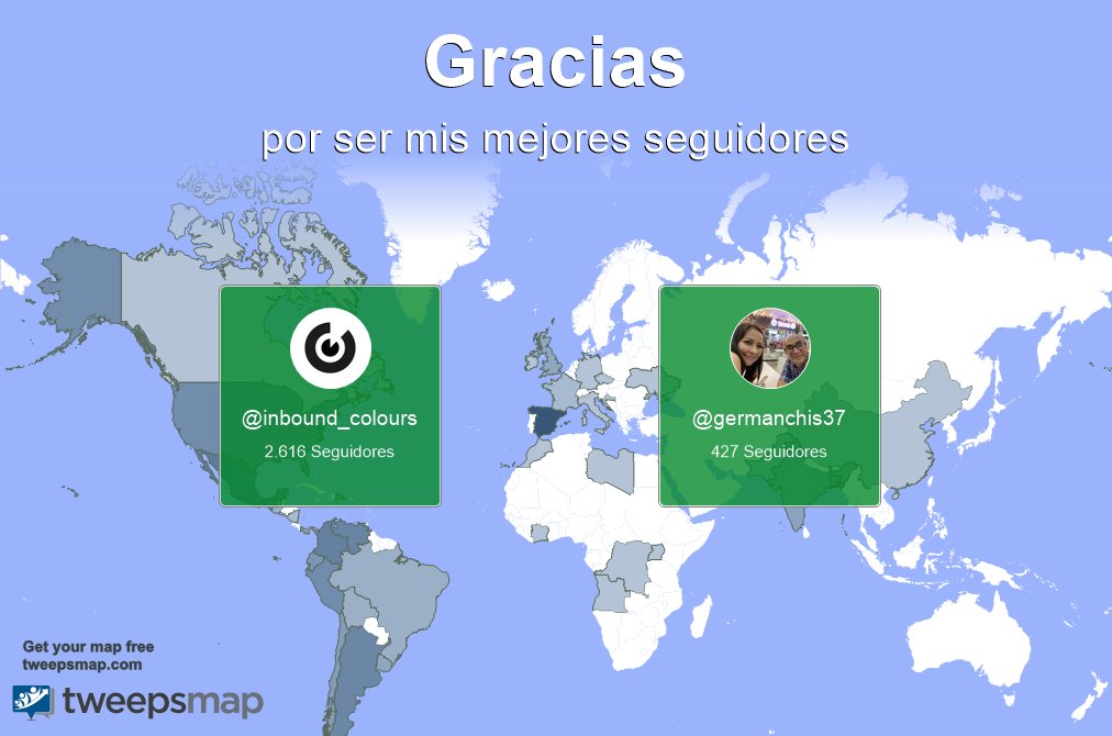Un agradecimiento especial a mis mejores seguidores esta semana <a href="/inbound_colours/">INBOUND COLOURS</a>, <a href="/germanchis37/">german herrera gomez</a> #FF