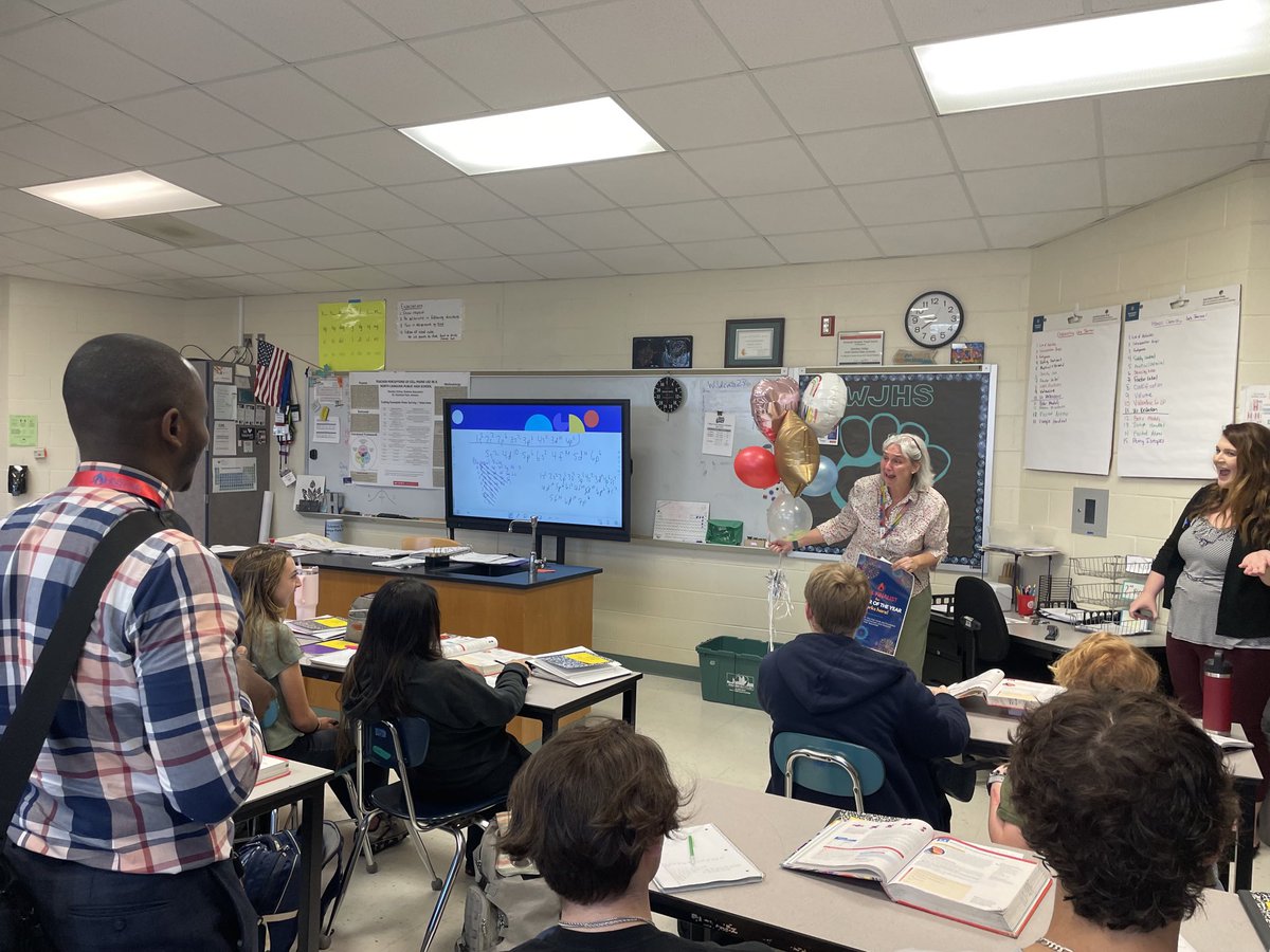 Look at all these #TOY Semi Finalists for ⁦<a href="/JCPS_NC/">Johnston County Public Schools</a>⁩ We here ⁦<a href="/WjhsNc/">West Johnston High School</a>⁩ are so #Blessed to have these #Wildcats on staff.