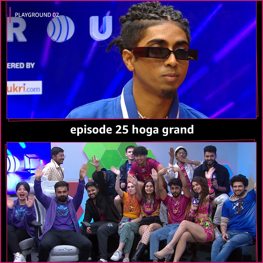 amazonMXPlayer's tweet photo. watch now: https://t.co/HibPgJaDVt
public log, episode 25 mein bawaal entertainment hoga with none other than MC Stan! π der mat karo, watch it now.
watch #Playground02, now streaming everyday on Amazon miniTV, wo bhi bilkul free!
#PlaygroundPeMil #PlaygroundOnAmazonminiTV https://t.co/Qh8SqHybqN