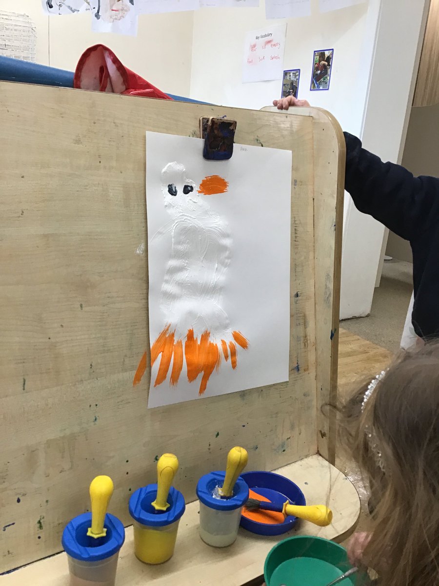 Nursery_BBSM's tweet photo. We created the Ugly Duckling, Ducklings and Swan from the our story ' The Ugly Duckling'. We used a variety of media and materials. #smbbart #smbbearlyyears https://t.co/cIUUjYdylN