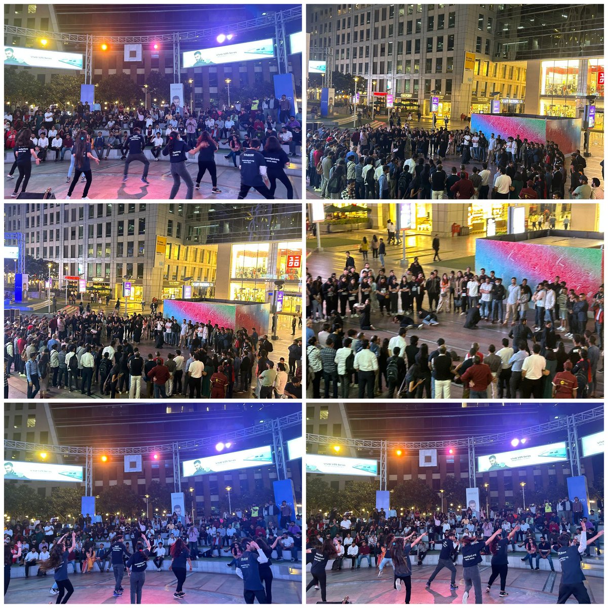 DC_Gurugram's tweet image. #गुरुग्राम में #G20Summit को लेकर आज शाम #CyberHub में  जिला प्रशासन के सहयोग से राहगीरी फाउंडेशन ने #FlashMob इवेंट का आयोजन किया। 

@g20org