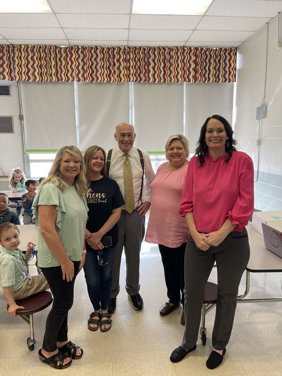 Our Kindergarten got a special visit from the Mighty James Spann!  He bragged on how well behaved our littles were!!!   #LoveFirstTeachSecond #connected #WeWillWeCan #oneAthens <a href="/spann/">James Spann</a>