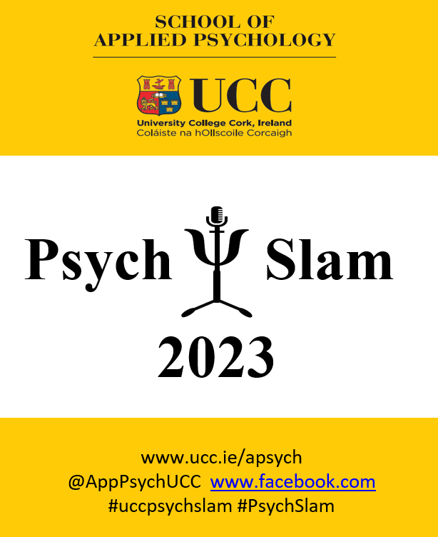 Good luck to all the Transition Year teams participating in #PsychSlam <a href="/UCC/">UCC Ireland</a> on Friday!

PsychSlam  supports young people to develop skills in communicating on topics in applied psychology and is sponsored by <a href="/LeroCentre/">Lero</a> 

#scicomm