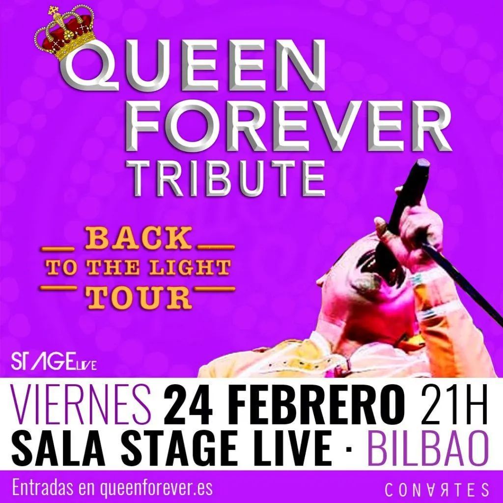 #AGENDA | Mañana estaremos en #Bilbao disfrutando del show de <a href="/queenforeveres/">Queen Forever</a>. ¿Vienes? 🤘🏻😝

🎟️ Entradas: conartes.koobin.com/index.php?acti…

Te esperamos... ¡No faltes!