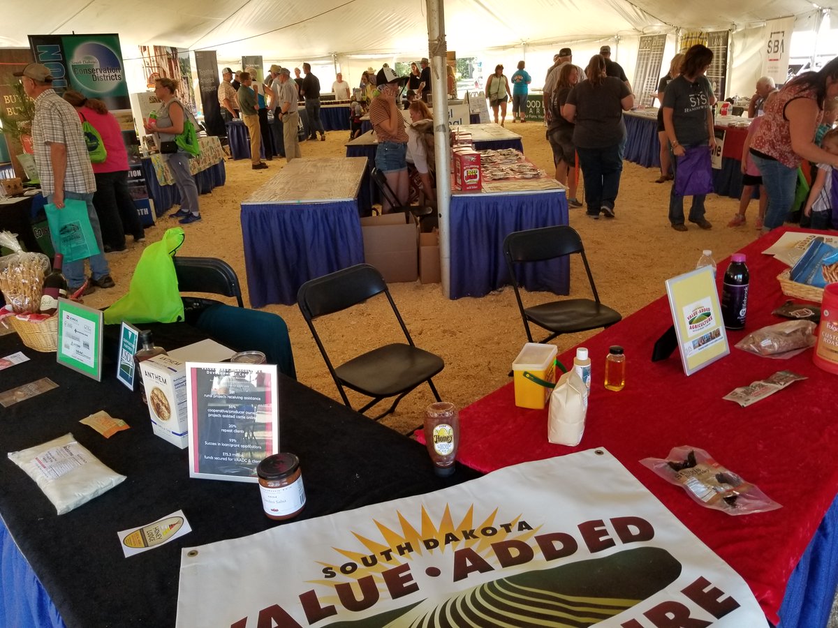 Weather always changes, but one thing that hasn't changed in 20+ years is <a href="/sdvalueadded/">sdvalueadded</a> Ag Development Center Day kicking off the State Fair. 

Join us in the Day Sponsor tent Thurs., Aug.31 to see some of the incredible products made in SD. We promise there won't be snow!