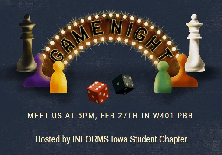 Iowa INFORMS Student Chapter tweet media