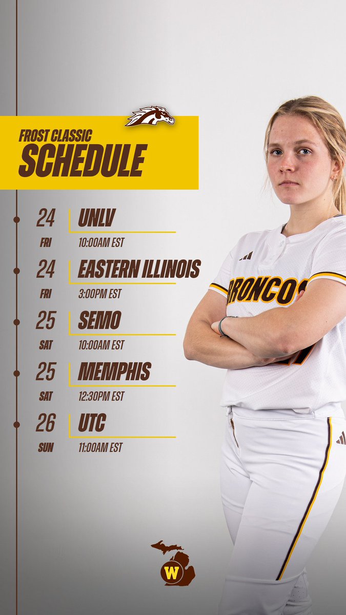 Western Michigan Softball on Twitter "Another weekend to F.I.G.H.T.👏🏼