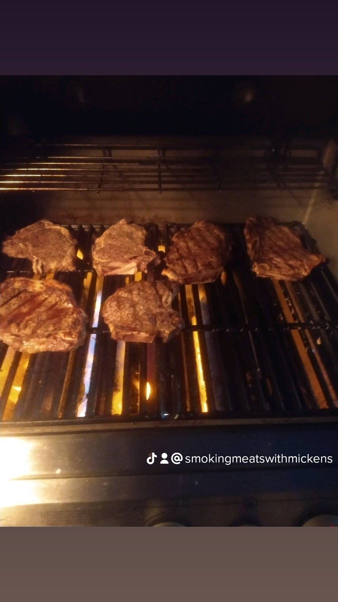 monkeyblack's tweet image. Ribeye and T Bone steaks
