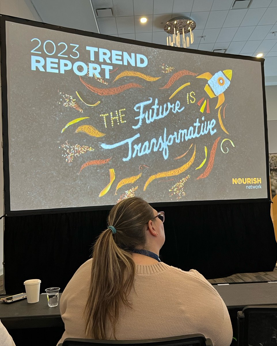 Great talk yesterday about food trends by @nourishfoodmark download their trends report from their website to see how you can leverage trends on your farm market!