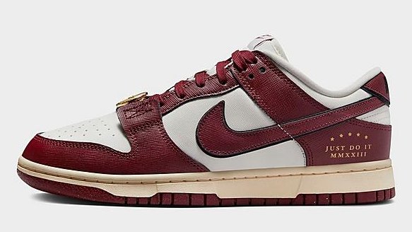 burgundy dunks jd
