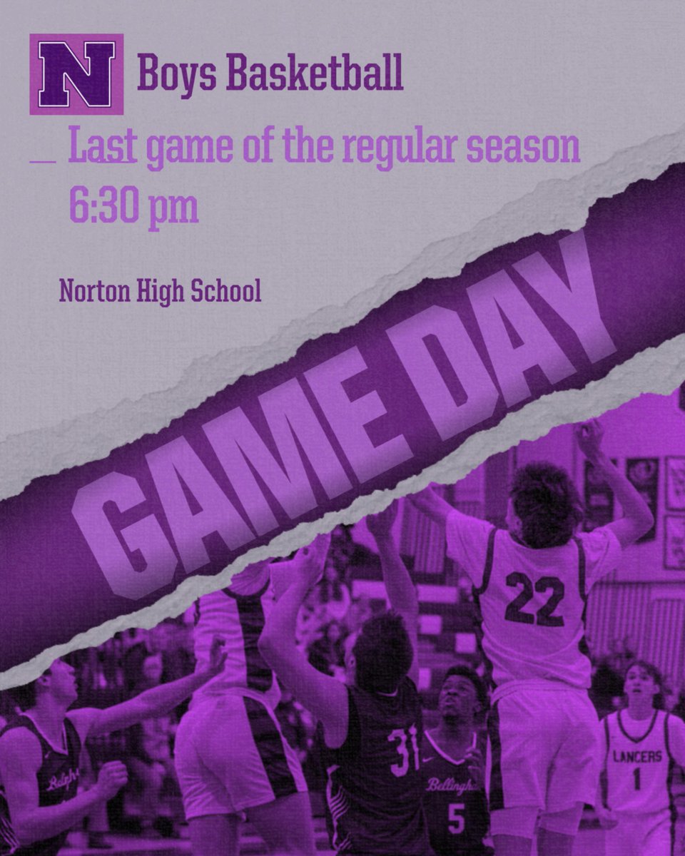 1norton_fan's tweet image. Boys close out their regular season with a home game vs Medway tonight.