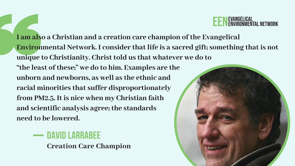 CreationCare's tweet image. Thank you to all the #creationcare champions like David who have testified over the past 3 days at the @EPA&apos;s public hearing on PM2.5 (soot) standards. Your time and testimonies truly make a difference for ensuring safe and clean air for all God&apos;s children! #Solutions4Pollution