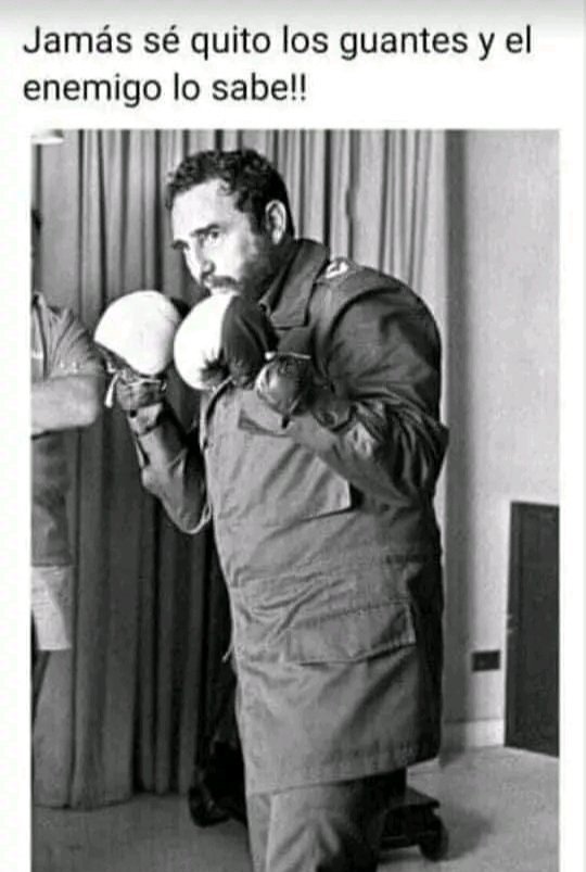 JorgeLSantana3's tweet photo. Felicidades al #InderCuba en el #62Aniversario de su fundación.
El deporte, derecho del pueblo.
Honor y Gloria para quien jamás sé quito los guantes y el enemigo lo sabe!!
#FidelPorSiempre https://t.co/AoI7qNl2iI
