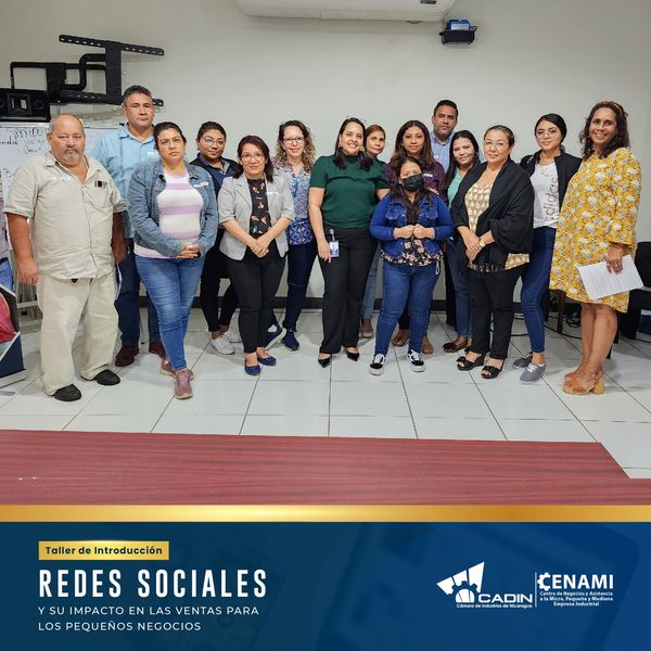 #NoticiasGremiales
Pequeños empresarios recibieron capacitación relacionadas con el tema de evolución de las ventas, metodología del inboud marketing y aplicaciones para generar contenido profesional desde sus celulares y ordenadores, partido por Cámara de Industrias CADIN
#COSEP