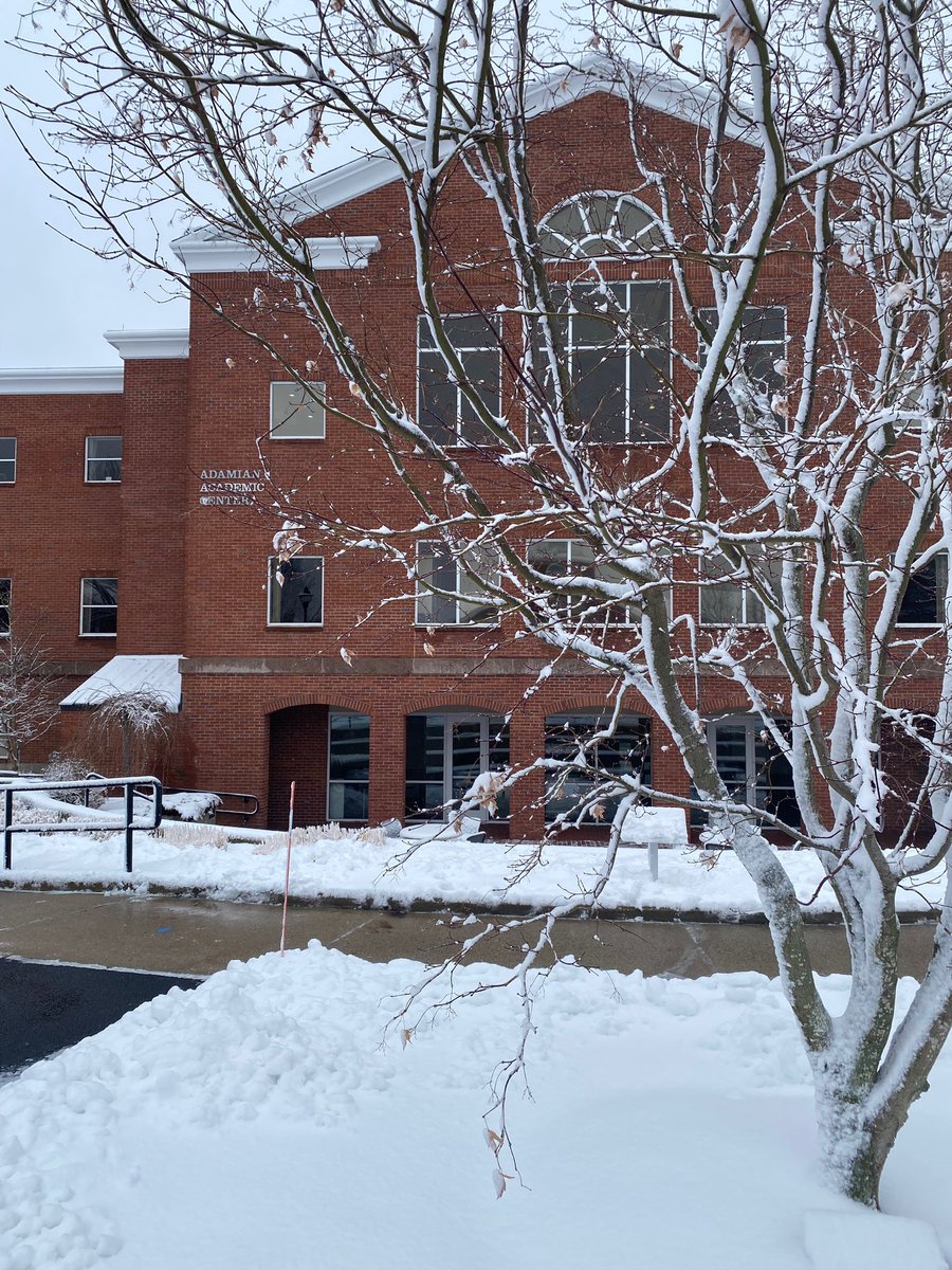 Feeling the change in weather at Bentley!

#snowday❄️
#morningviews
#campusdiaries
#beautifulmorning
#serenebeauty
#campuslife
#campuslove
#studentlifestyle
#beautifulcampus
#campusvisit
#stemeducation
#dreambigworkhard