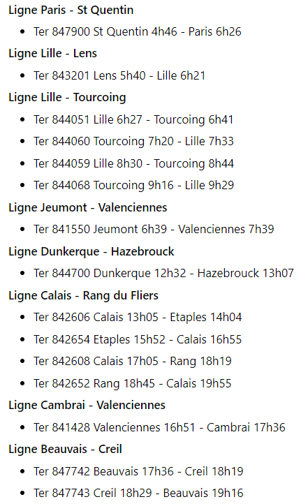 Etienne_45's tweet photo. Une petite quainzaine de trains supprimés pour demain https://t.co/p1gQoQ8ik8