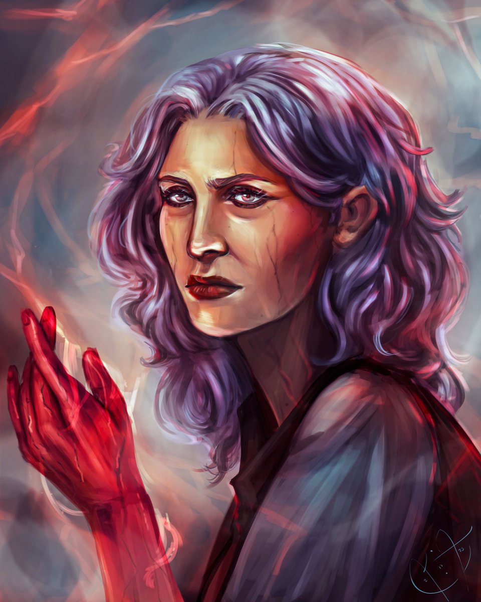 CriticalRole's tweet photo. FAN ART GALLERY: Seeing Red 🔴

Featured art by @workbystarlight 

https://t.co/a6twVpcVEz https://t.co/gxGDdvmYPx