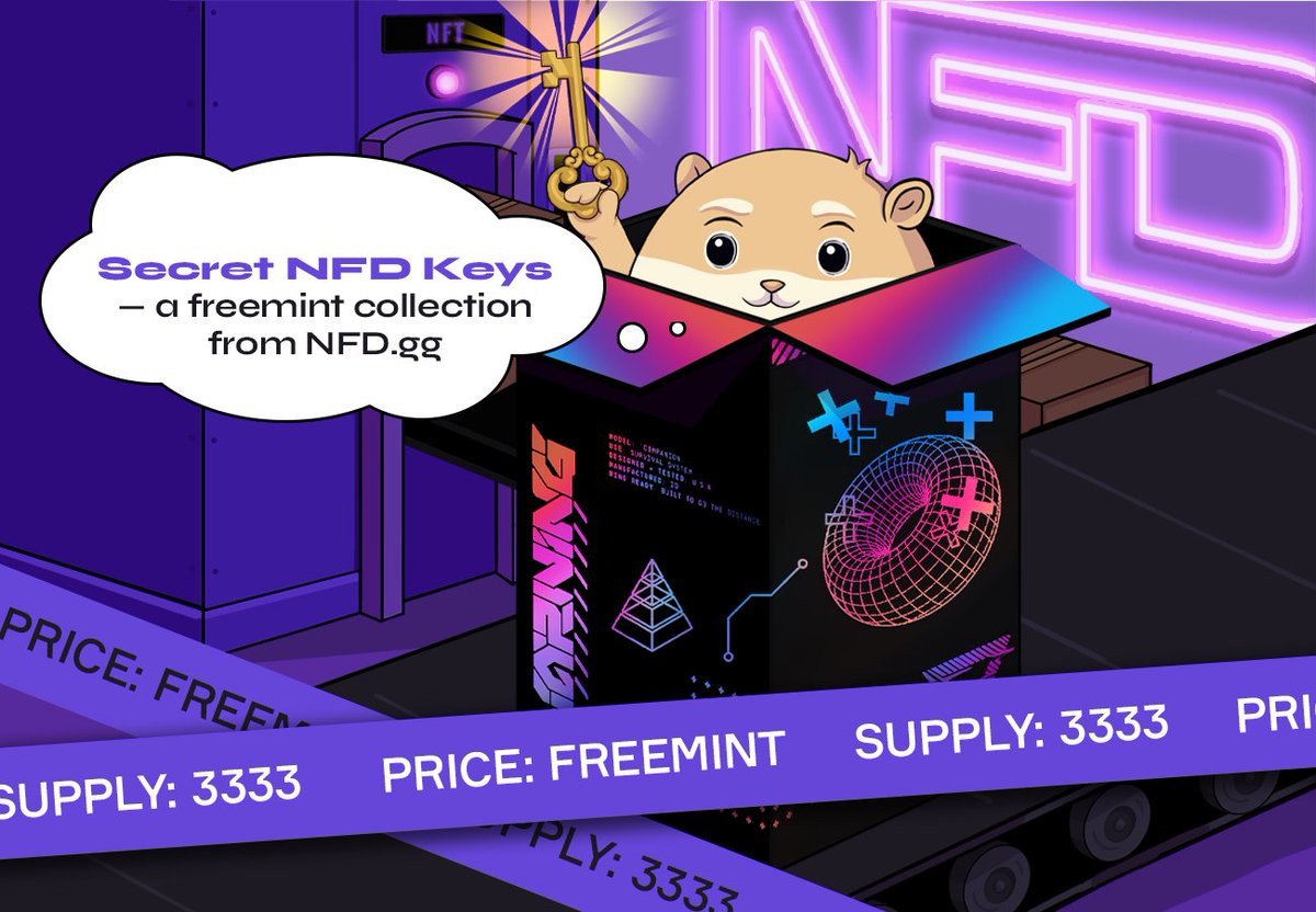 ❗️We are excited to announce the launch of our freemint collection!

SUPPLY: 3333
PRICE: Freemint
MINT DATE: TBA, mid March

Engage to be considered and get on the list. 

COMMENT 🐹🔑 , LIKE &amp; RT