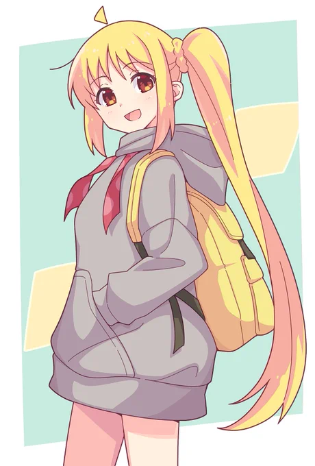 パーカー虹夏ちゃん54日目。#100日チャレンジ 