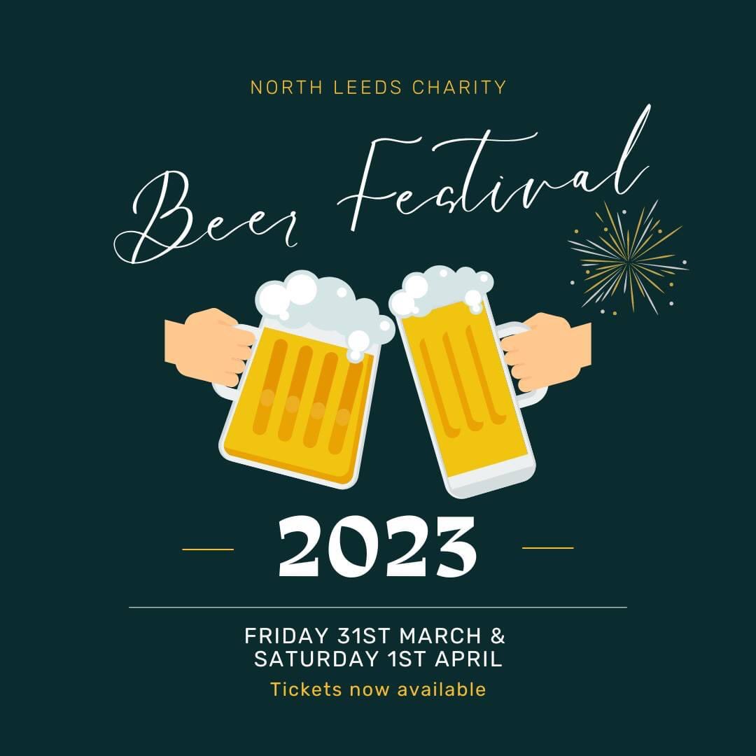 Rotary Club of Roundhay…the return of the big one. Buy your tickets northleedscharitybeerfestival.co.uk