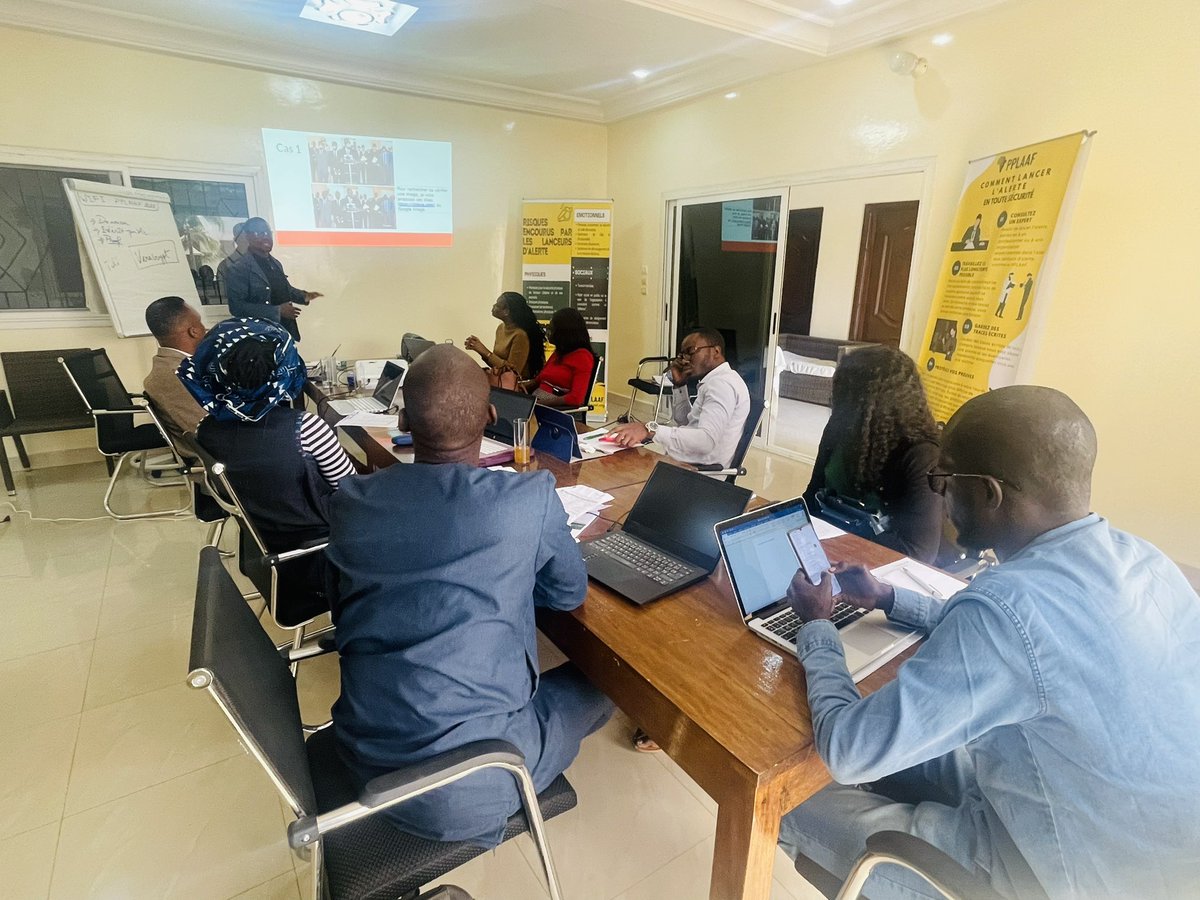 PPLAAF's tweet photo. #Senegal Du 21 au 23 février, se sont tenus à Dakar les “Ateliers des Médias” de @PPLAAF. Il s’agit d’ateliers de sensibilisation de journalistes et d’activistes aux concepts de lancement d’alerte, de fact-checking et de sécurité numérique. https://t.co/wsgOHxgCBi