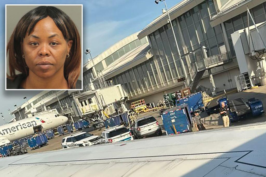 New York Post on Twitter "American Airlines passenger charges cockpit