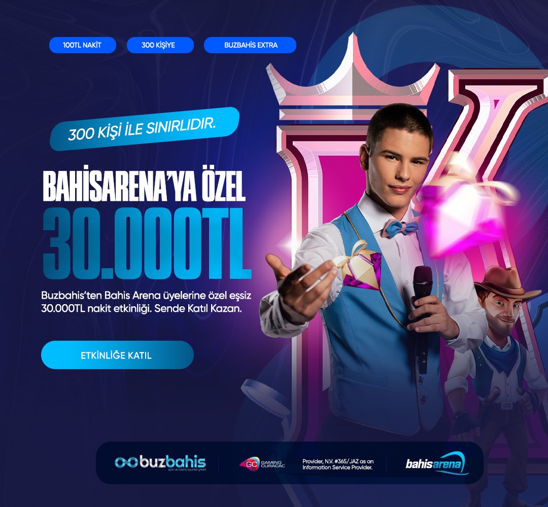 ➡️ BUZBAHİSTEN 300 ÜYEMİZE 100₺ NAKİT ETKİNLİĞİ AKTİFTİR! 

⚡️ SON İŞLEM ŞARTI , YATIRIM ŞARTI BULUNMAKTADIR! 

⭐️ RT 3 ARKADAŞ , ETİKETİ ŞARTTIR! 

KATILIM ➡️ bit.ly/3SneOIW