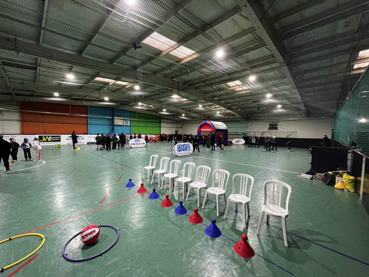 HullActiveSch's tweet photo. What a day across at @ActivePlusHull today for our Engage Festivals for local primary schools! 

Determination, passion &amp; self-belief all on display from the students @EastfieldPSHull @stnicshull @priory_primary @WansbeckSport @Wheeler_PS @ThanetPrimary 

#GetHullActive https://t.co/0p2AY8SKB4