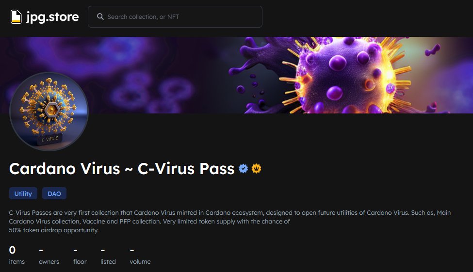 Cardano Virus tweet media