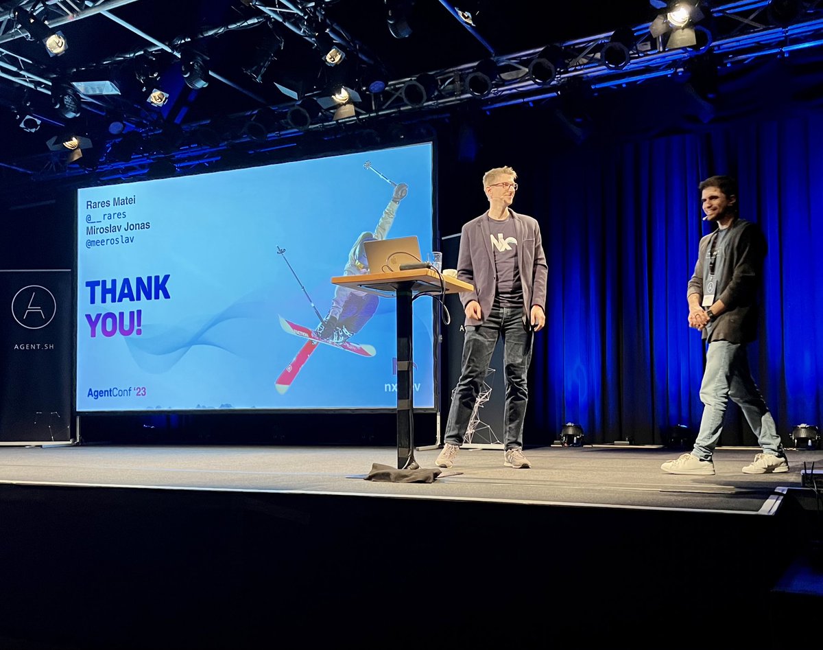 Amazing talk by <a href="/meeroslav/">Miroslav Jonas 🦋</a> and <a href="/__rares/">Rares Matei</a> about Nx dependency graphs and how tooling can orchestrate different tasks optimally between VMs.
Jest is doing the same kind of optimization for you but on a single machine :)