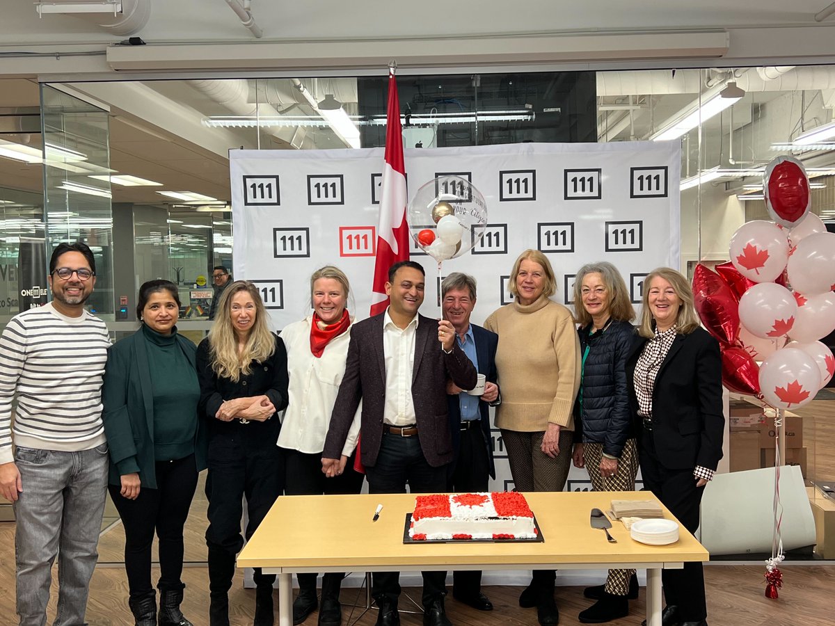 oneeleven_111's tweet photo. Congratulations to member company @clik_ai CEO @paraggoswami who arrived in Canada in 2017 via the Start-up Visa Program and was officially sworn in as a Canadian citizen this morning! https://t.co/q7PFzYljNW