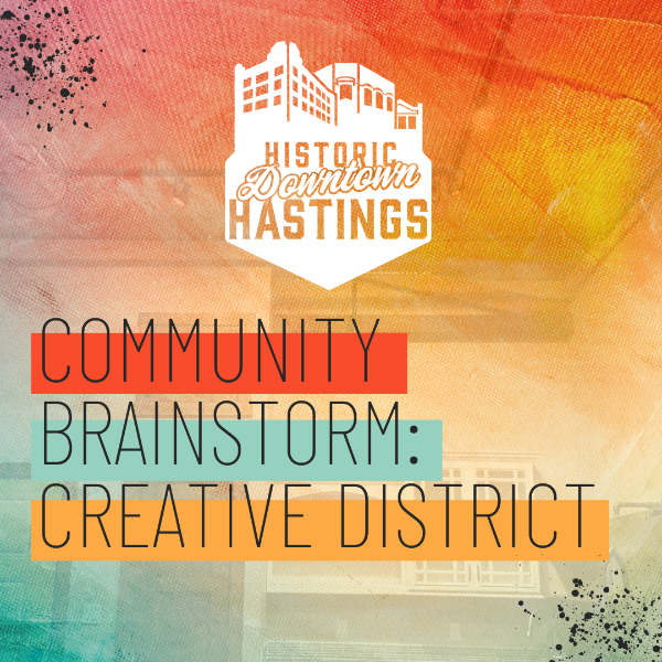 DowntownHTown's tweet photo. TONIGHT: Final #CreativeDistrict Brainstorm Session, plus Downtown Hastings updates - https://t.co/yvfrX7Yf7e

#DowntownHastings #NebraskaArtsCouncil #HastingsNE #ShopSmall #SupportLocal #LookLocalFirst https://t.co/lo72tPSt8s
