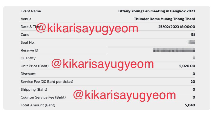 kikarisayugyeom's tweet image. 📌ขออนุญาตปล่อยบัตร TIffany 💓
โซน B1  ขาย 4200 ลดสุดดๆ นัดรับได้ค่ะ
**ปล่อยเพราะได้ที่นั่งที่ต้องการแล้วค่ะ.
#TiffanyForeverWishing2023InBKK 
#CMLIVE #CMO #TiffanyYoung #AllTicket 
#ปล่อยบัตรTiffany #กดบัตรTiffany