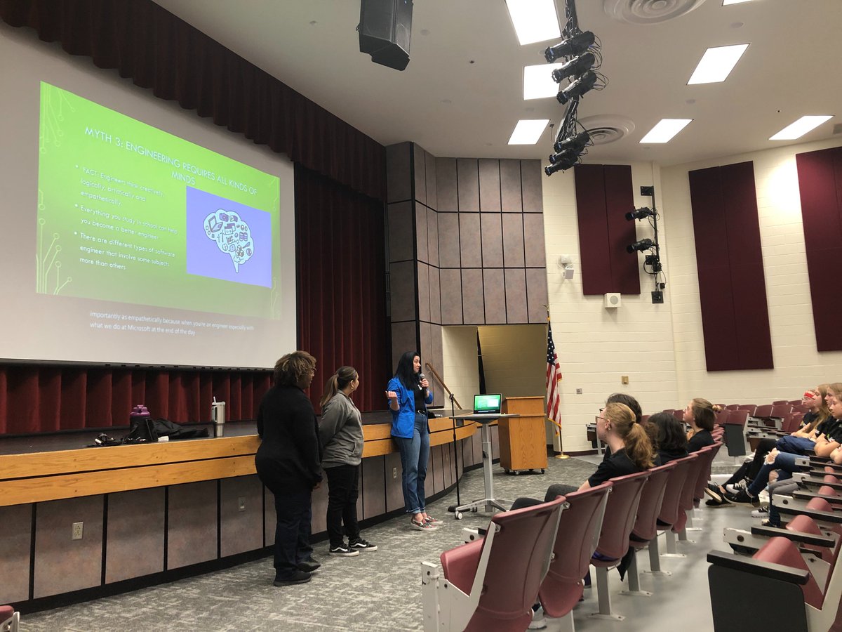 csforlcps's tweet image. &quot;I now know that I can be a Data Center Operator&quot; was a student reflection made @HarmonyMiddle @LCPSOfficial at another impactful Introduce a Girl to Engineering Day hosted by our friends @Microsoft &amp;amp; supported by @LEF4LCPS. Thank you @erinmpinero @MathFraser JJ Jones! #CSforLCPS