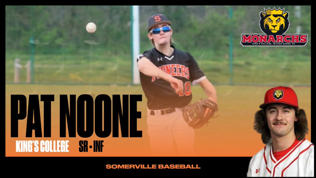 Good luck to 2019 graduate Pat Noone and the King's College baseball team as they open up their season today versus Clarks Summit University.