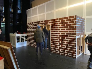 Up goes the set for STAs production of High School Musical! Opening night is tomorrow, Friday, February 24 at 7pm. Additional performances Saturday 25th at 1 &amp; 7 pm. Call the school today or tomorrow to ensure tickets or purchase them at the box office. #STA <a href="/PVNCCDSB/">PVNCCDSB</a>