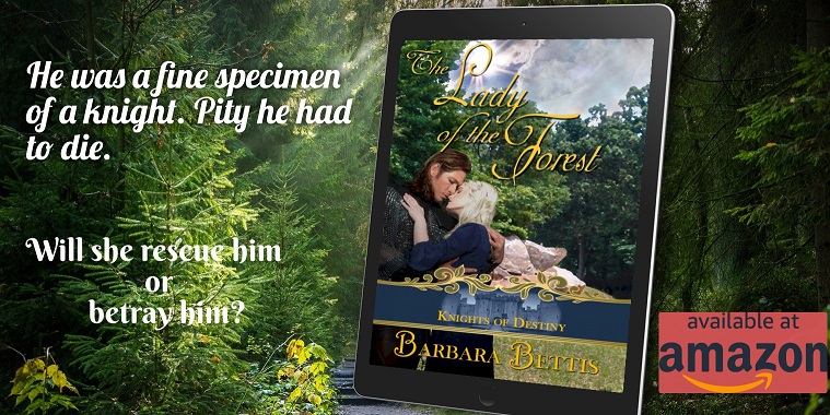 Lord Henry was on the trail of the killer--until Lady Katherine dropped into his life. #twrpbks #knightsofdestiny #Medievalromance #strongwomen #throwbackThursday -amazon.com/Lady-Forest-Kn…