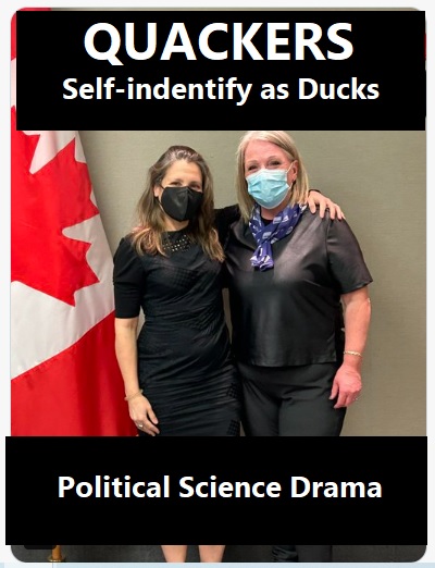 JoshuaActionNB's tweet image. QUACK POLITICAL SCIENCE
What do you say when you see QUACKS? Power trippers...wait when they fear