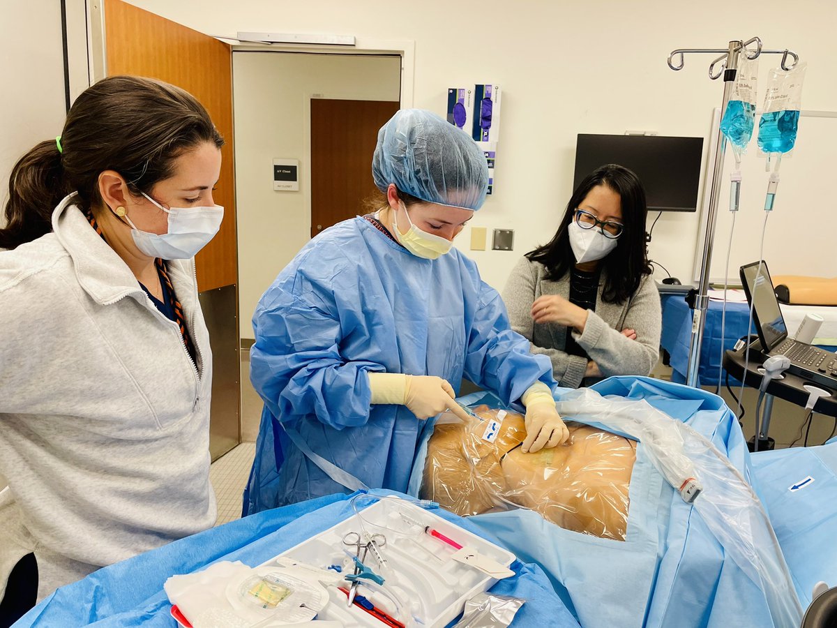 abatzisMD's tweet image. Very fortunate to have Dr Christine Park @cpark_stories be part of our Resident Simulation Education Day @UVaAnesthesia #CentralLines #cric #DebriefingTheDebriefer #MedSim @uicdme @UVaSOMFacDev @uvahealthnews @UVaGMEO