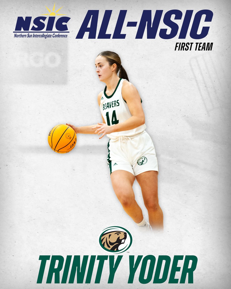 Congrats to #NSICWBB All-NSIC First Team selection, @MyerTrinity!!

#GoBeavers #BeaverTerritory
