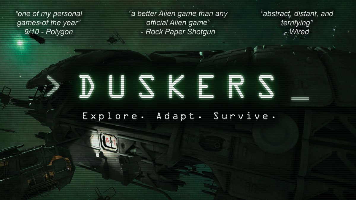 EpicGames's tweet photo. Ever wanted to pilot drones into derelict spaceships to find out how the universe became a giant graveyard? Us too 😌 

Duskers is FREE this week on the Store! https://t.co/HtftoaoJlW https://t.co/7FeWQ8ol33
