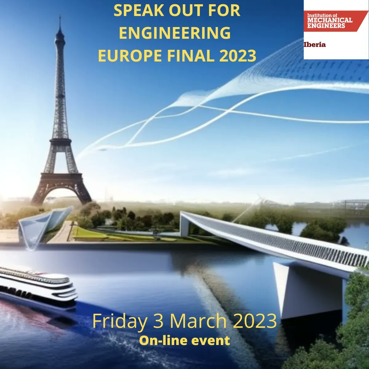 IMecheIberia's tweet photo. The European Region of the @imecheglobal is glad to invite you to the #SOFE #European #Final to be held #online this coming 3 March 2023.  See what happened in 2020: 
https://t.co/9MM8vkGM0N https://t.co/ZSETUFKuEI
