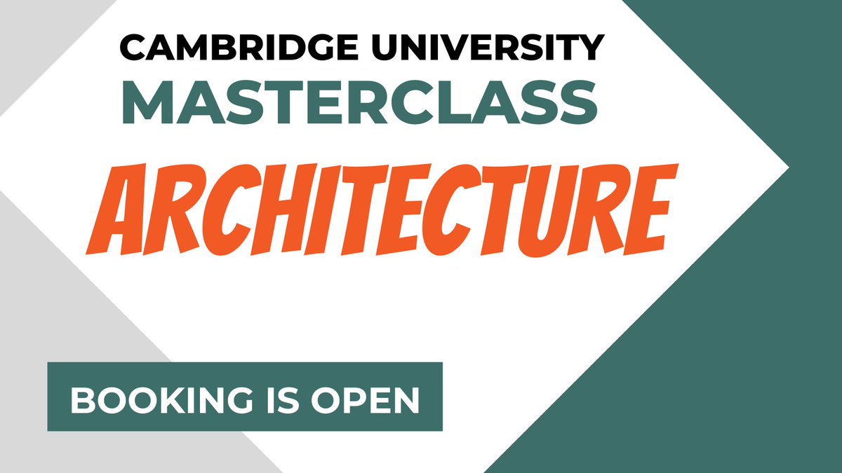 ChristsAccess's tweet photo. Considering an application for #Architecture at #CambridgeUniversity? 

▶️ #OnlineEvent
▶️ Run by the central Cambridge Admissions Office
▶️ Wednesday 15 March 2023 (16:15-18:45)
▶️ https://t.co/jwl1OL5PNm

#ExploreYourSubject #Year12 #S5Scotland #ArchitectureatCambridge https://t.co/lBJpe8CpSG