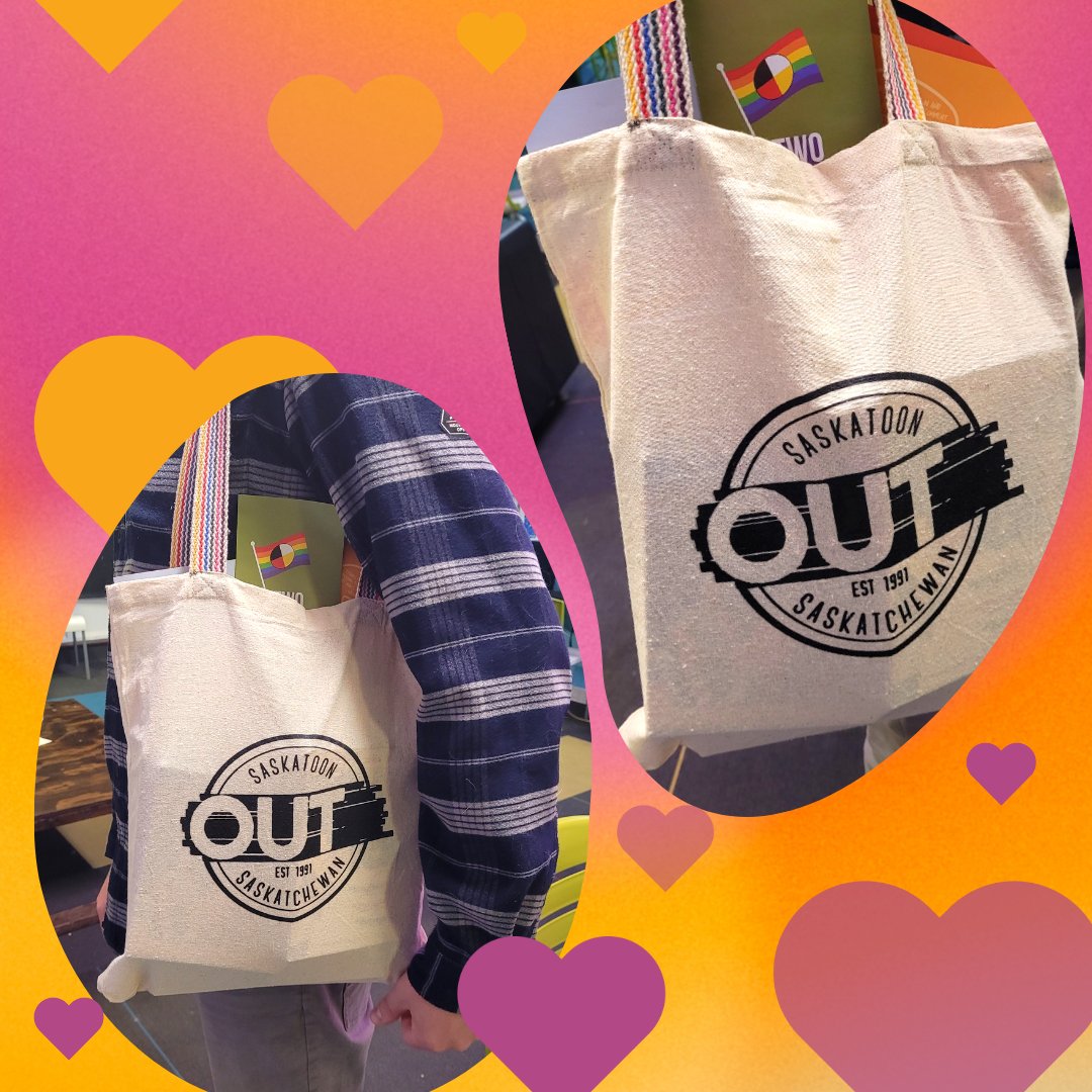 HEY!

We've got NEW tote bags in our merch store available right now! They're made of sturdy recycled cotton with a rainbow-striped handle and OUT's circular logo printed on the side 🌈

They fit tons of goodies inside and are only $10 - get yours at ow.ly/Xa8750N0Rlu✨