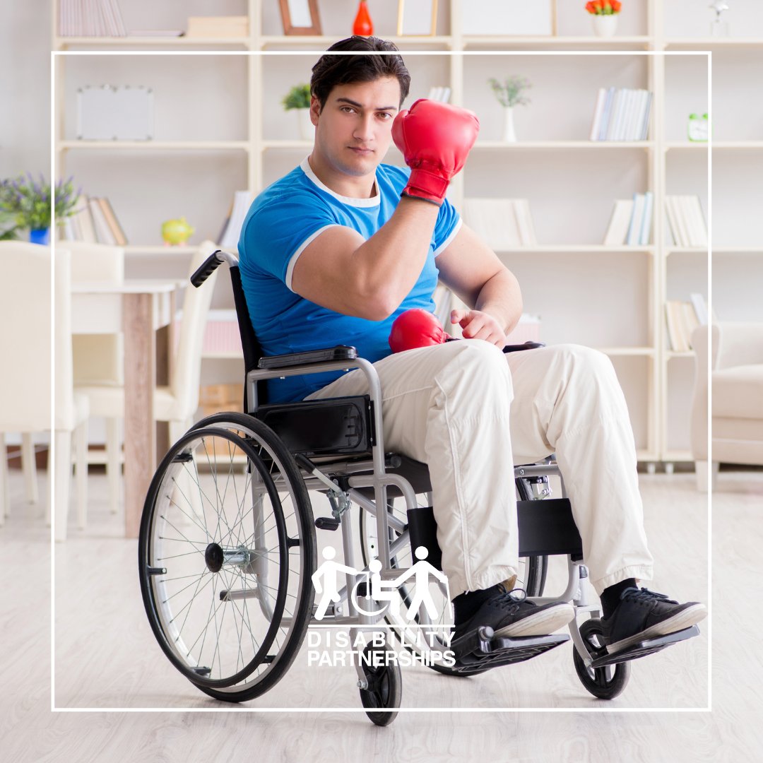 dpp2016's tweet image. We've got FREE &amp;amp; Accessible Boxing classes every Thursday at 4 P.M EST! 🥊 
Get an intense workout focusing on the fundamental core and upper body movements of boxing! 

#disabilityvisibility 
Register here: bit.ly/3SJq81z